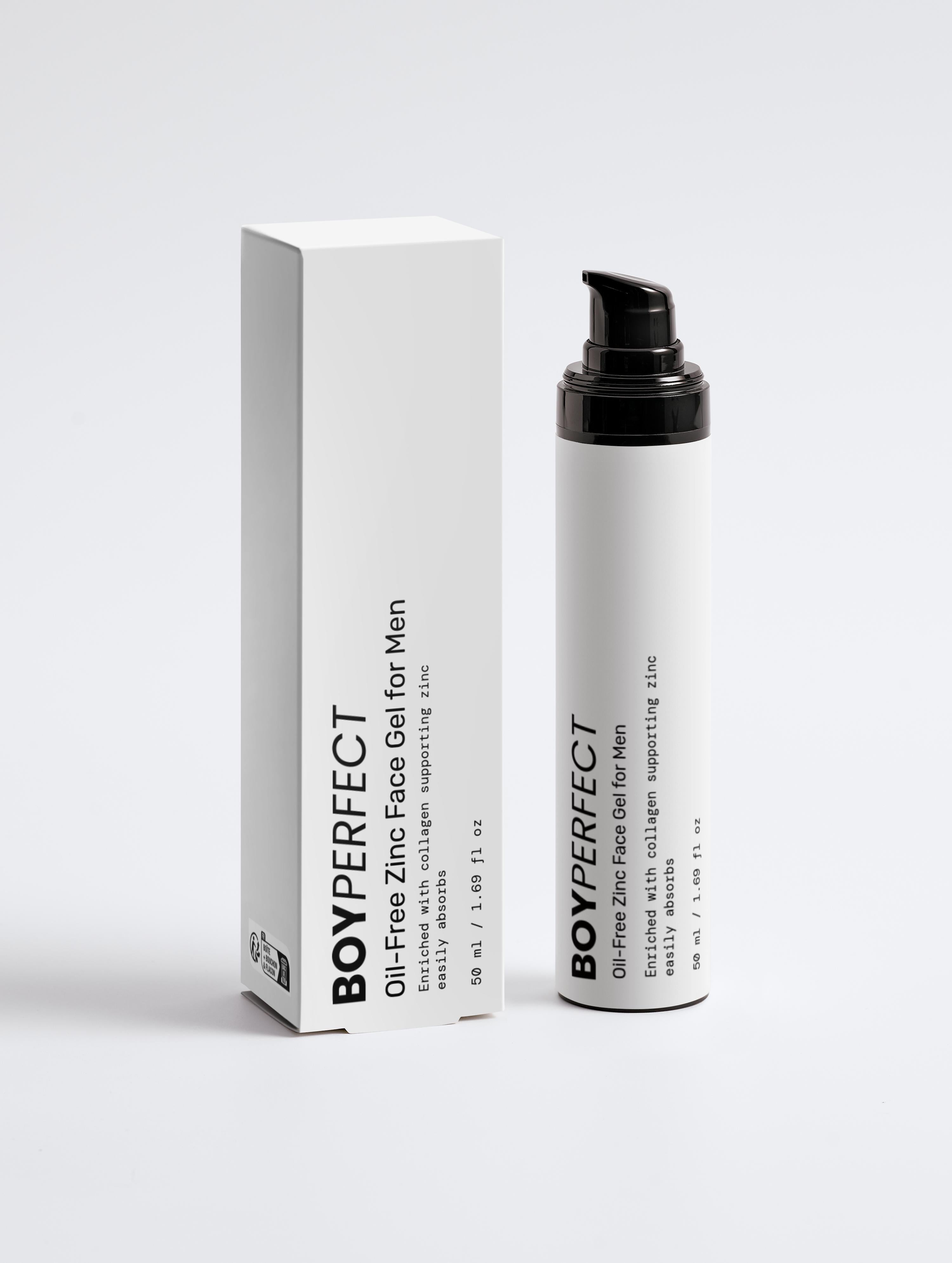 Oil-Free Zinc Face Gel for Men